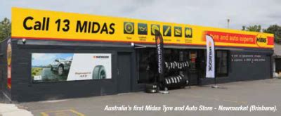 INAUGURAL MIDAS TYRE AND AUTO STORE AT NEWMARKET OPENS.